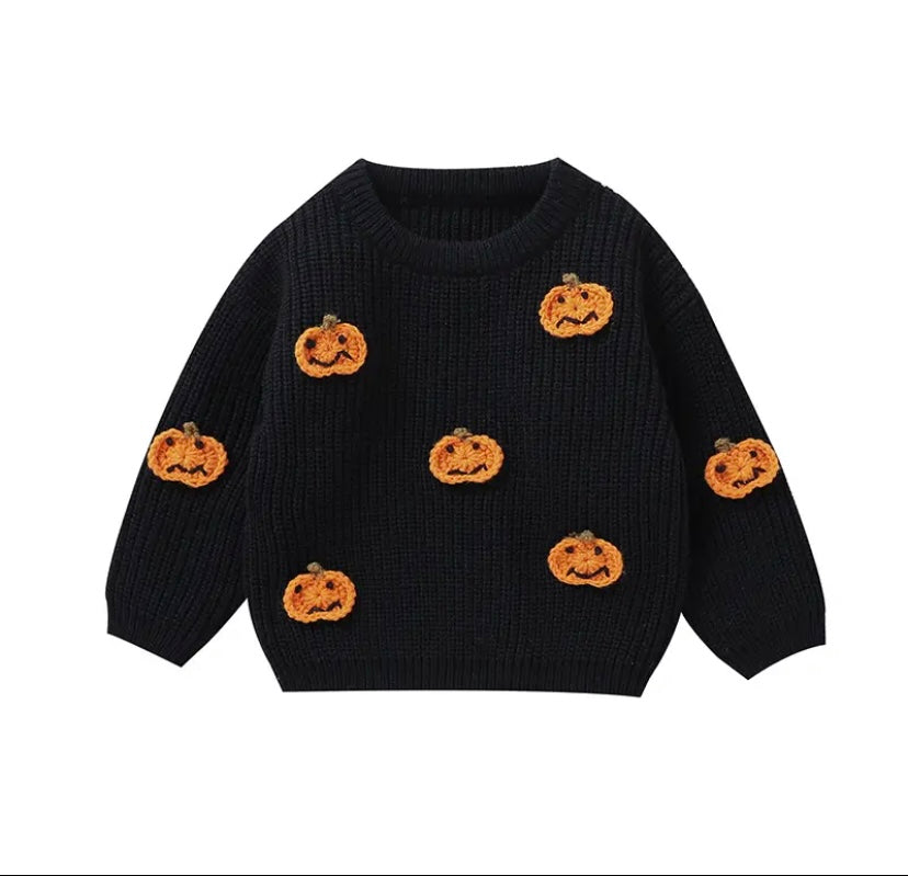 Pumpkin jumper BLACK