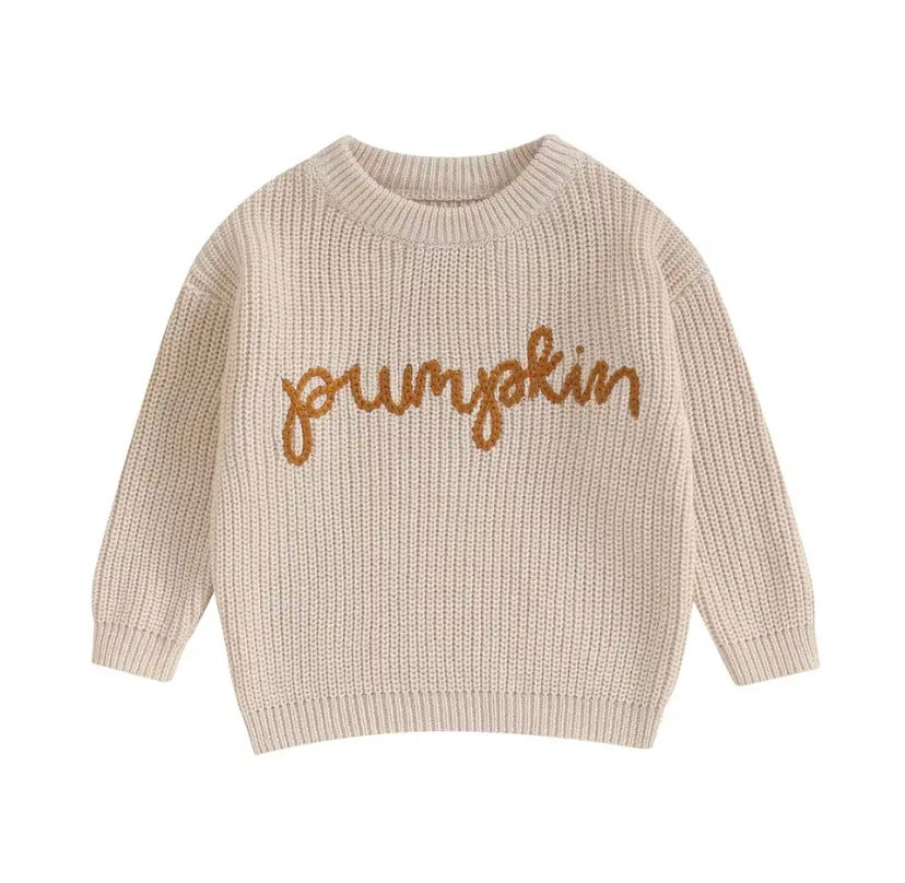 Classic Knitted Pumpkin jumper