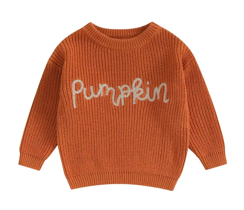 Classic Knitted Pumpkin jumper