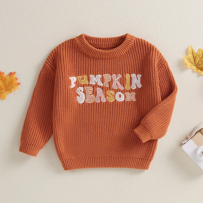 Pumpkin season sweater