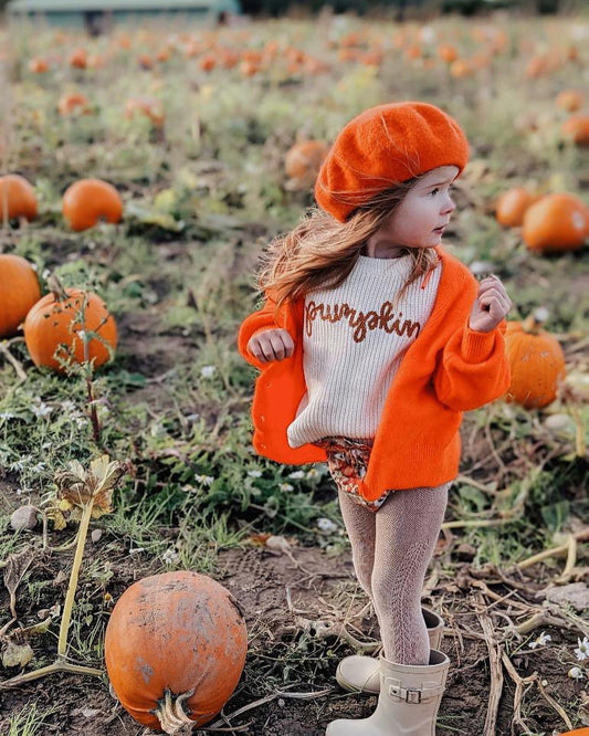 Classic Knitted Pumpkin jumper