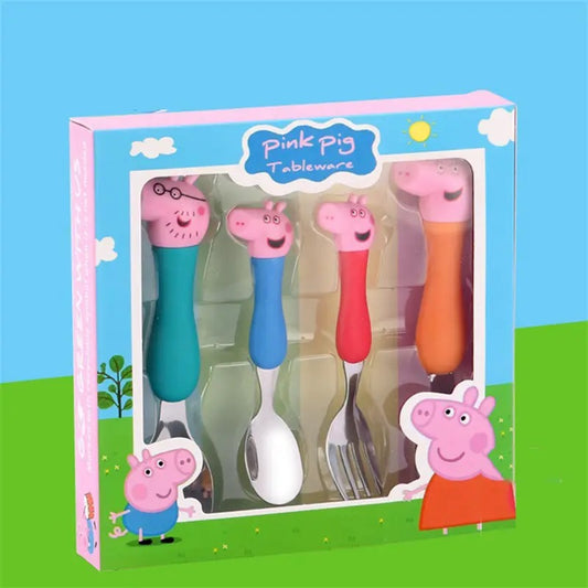 Peppa toddler cutlery set