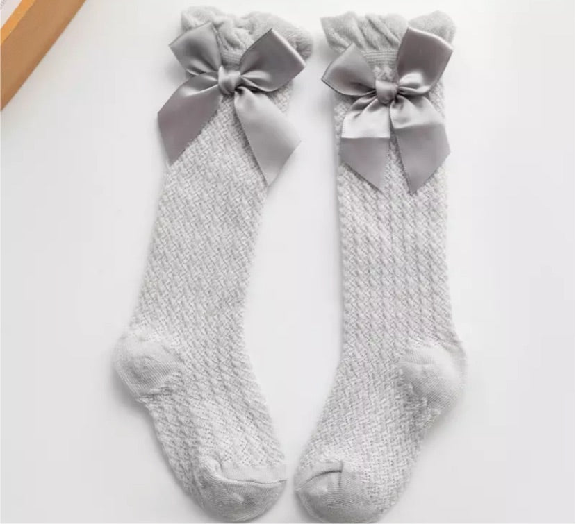 Ribbon lace socks 1-4y