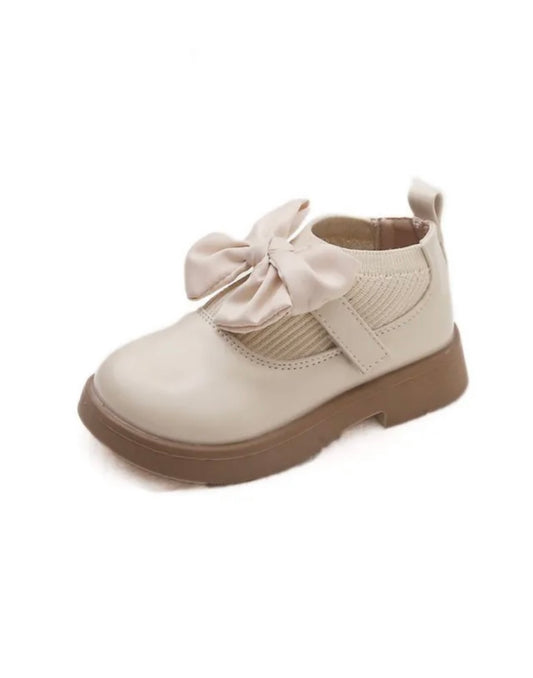 Ankle kids bow party/school shoes