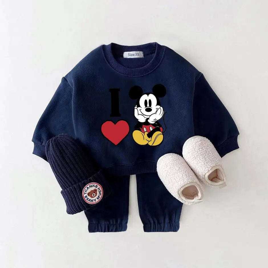 New in! Blue Loungewear mini/Micky sets