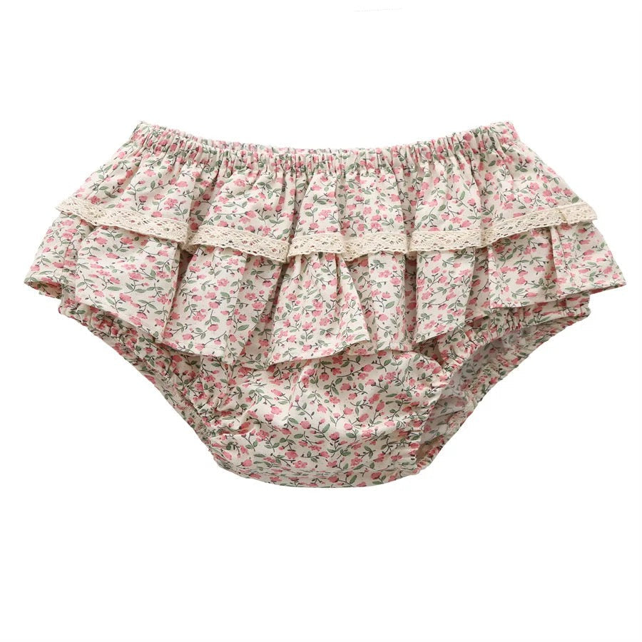 Handmade Floral bloomers vintage lace