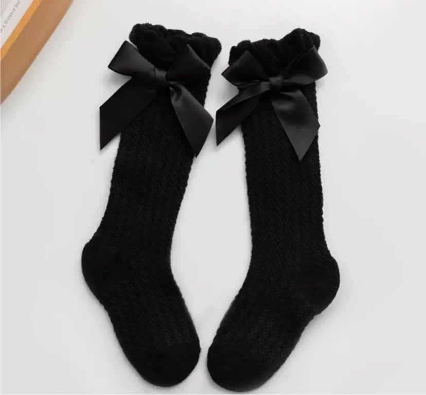 Ribbon lace socks 1-4y