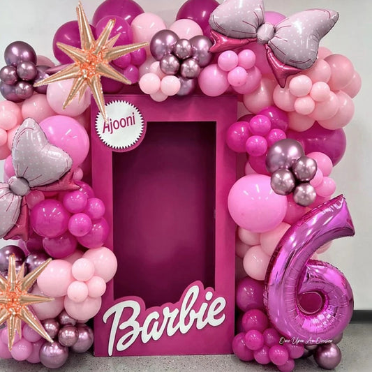 Barbie balloon arch kit