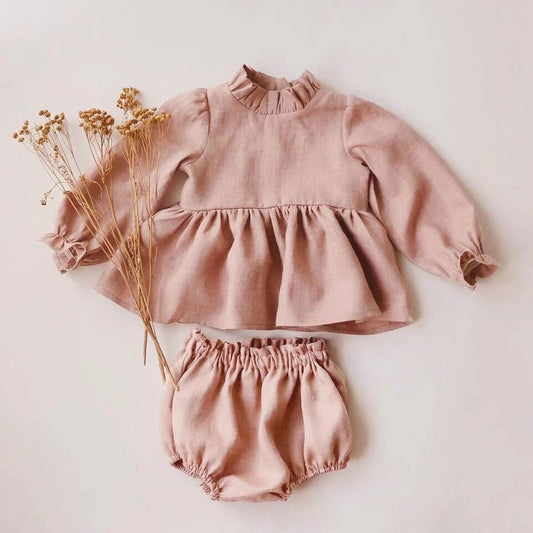 Light Dusky high neck 2pc set