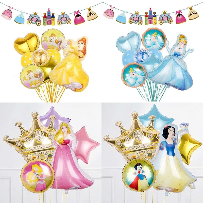 Princess balloon set