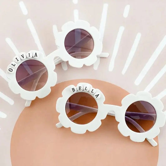 Personalised sunglasses WHITE